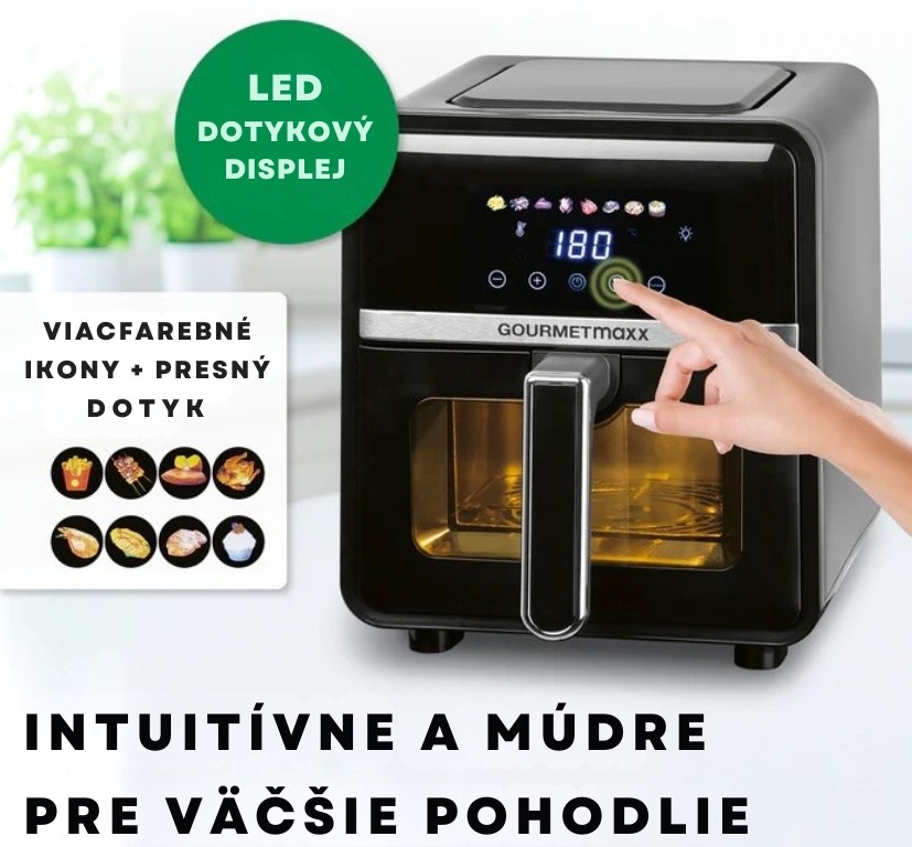 GourmetMaxx Teplovzdušná fritéza 16539 (3)